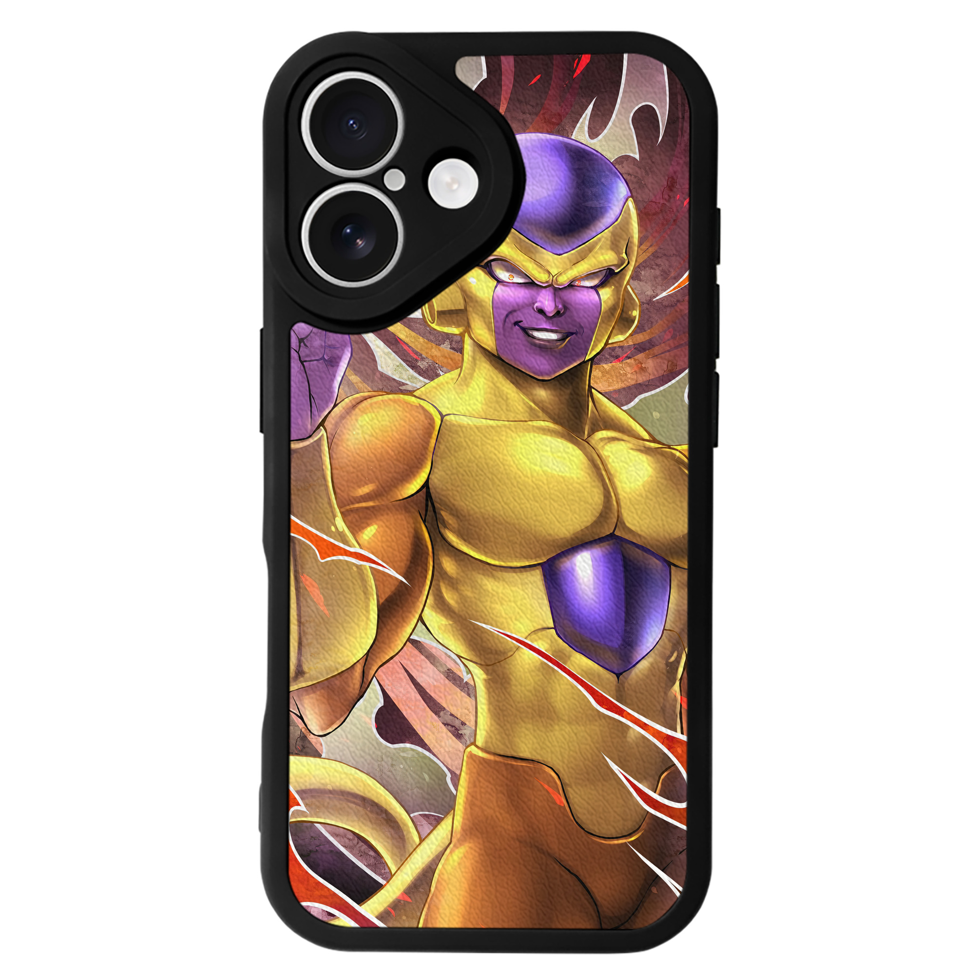 （画像用） ドラゴンボール DRAGON BALL 【iPhone 16シリーズ対応】シリコンスマホケース（レザー調） 材質：シリコン